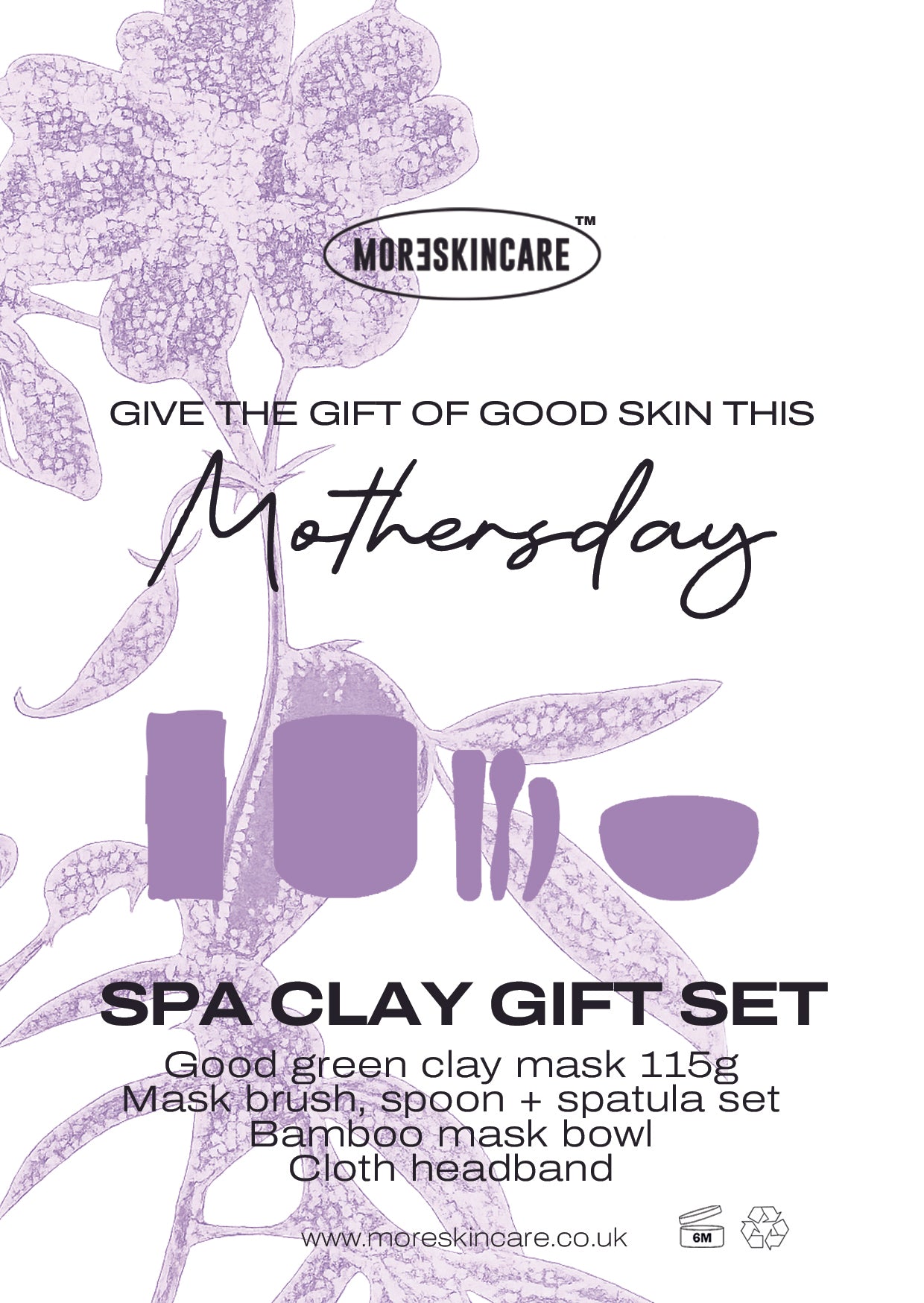 Mothers Day Limited Spa Clay Gift Set